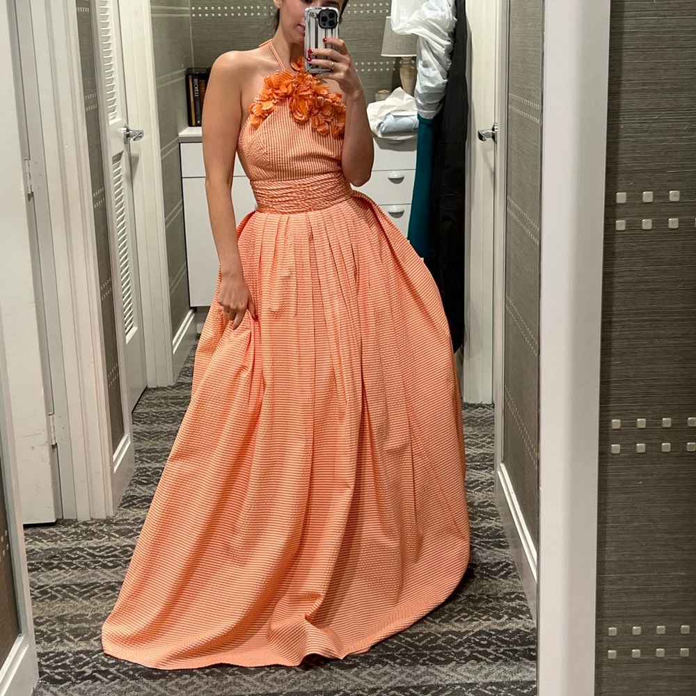 Carolina Herrera Seersucker Set